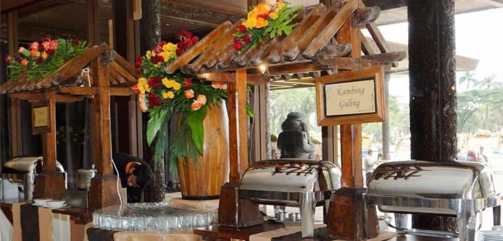 menu gubug wedding jogja, menu buffet nikah jogja